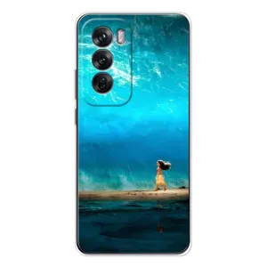 Чехол с мультфильмом Моана OPPO Reno 12 (Океан Моана)