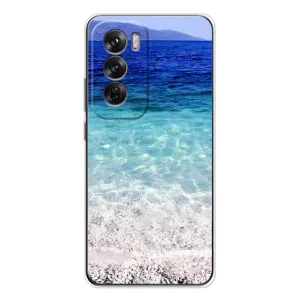 Силіконовий чохол з КАРТИНКАМИ літо для OPPO Reno 12 (AlphaPrint) (Море)