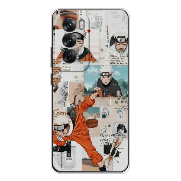 Чехол с принтом «Наруто Комиксы» для OPPO Reno 12 Чехол с принтом «Наруто Комиксы» для OPPO Reno 12