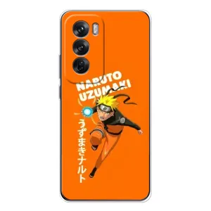 Naruto Anime Чохли для Оппо Рено 12 (AlphaPrint) (Наруто узумакі)