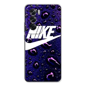 Чохол для OPPO Reno 12 - з принтом Найк (AlphaPrint) (Найк принт)
