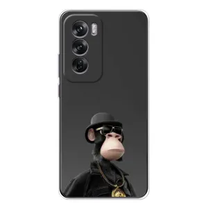 Чохли з Мавпами NFT для OPPO Reno 12 (AlphaPrint) (Мавпа NFT)