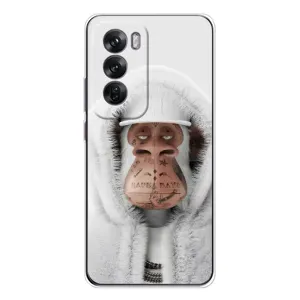 Чохли з Мавпами NFT для OPPO Reno 12 (AlphaPrint) (мавпа NFT в тату)