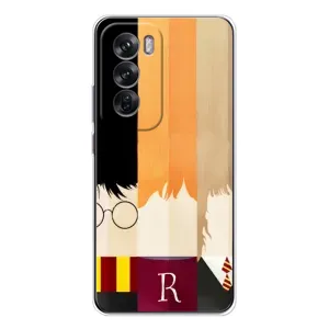 Чохли з Гаррі Поттером для OPPO Reno 12 (AlphaPrint) (обкладинка Гарі Потера)