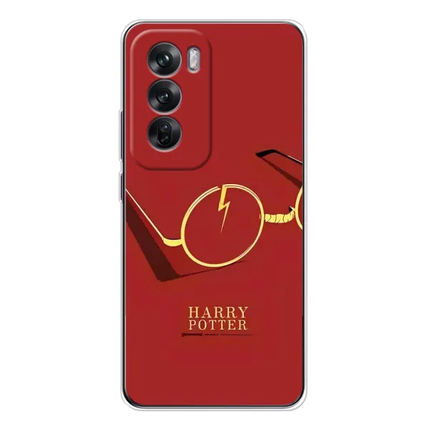 Чехол с принтом «очки Гарри» для OPPO Reno 12