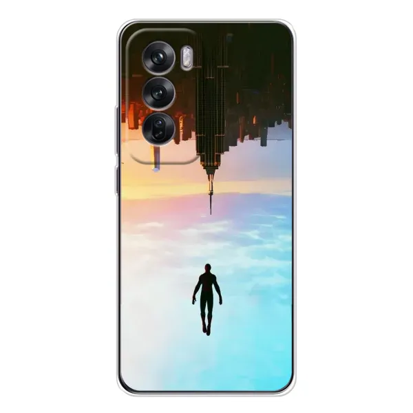 Чохол з принтом «Людина павук» для OPPO Reno 12
