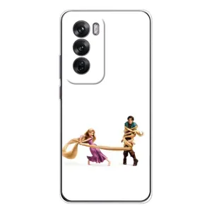 Чохол Рапунцель для OPPO Reno 12 (Рапунцель та Флін)