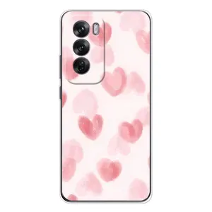 Чохол з розовим принтом для OPPO Reno 12