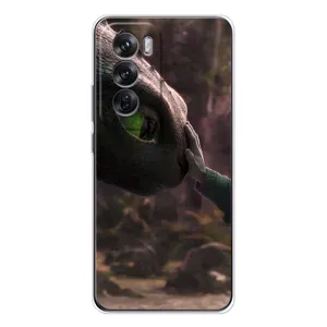 Чехол как приручить дракона на OPPO Reno 12 (Сцена с драконом)