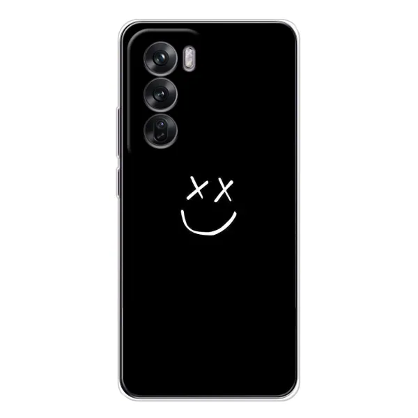 Чохол з принтом «Смайл» для OPPO Reno 12