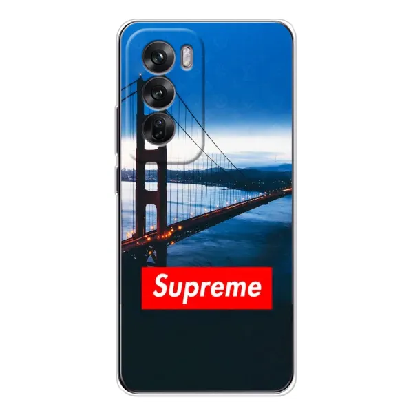 Чехол с принтом «Стиль Supreme» для OPPO Reno 12 Чехол с принтом «Стиль Supreme» для OPPO Reno 12
