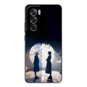 Чохли Венсдей на OPPO Reno 12 Уенсдей (AlphaPrint) (Венздей та Інід)