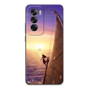 Чехол с мультфильмом Моана OPPO Reno 12 (Закат Ваяна)