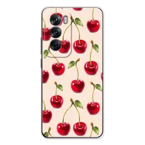 Чохли з фруктами для OPPO Reno 12 (VPrint) (Черешня)