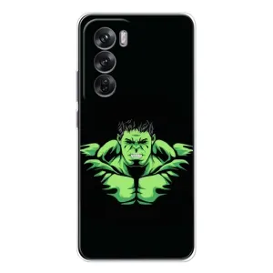 Чохли з героями Марвел OPPO Reno 12 (VPrint) (Зелений Халк)