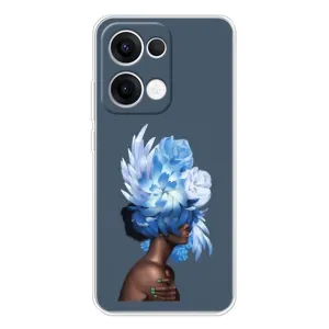 Чехлы (ART) Цветы на OPPO Reno 13 5G (VPrint) (Цветы на голове)