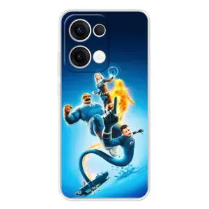 Чехол с принтом Фантастическая четверка для OPPO Reno 13 5G (Герои Фантастическая Четверка)