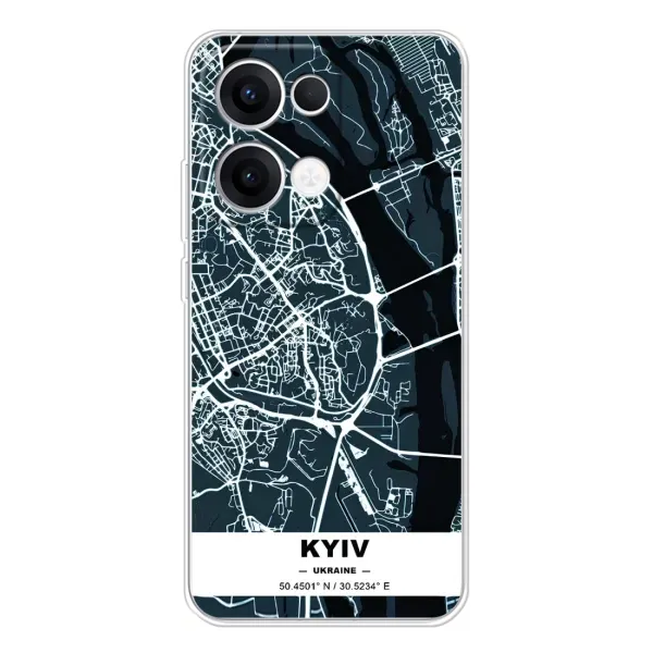 Чехол с принтом «Киев» для OPPO Reno 13 5G