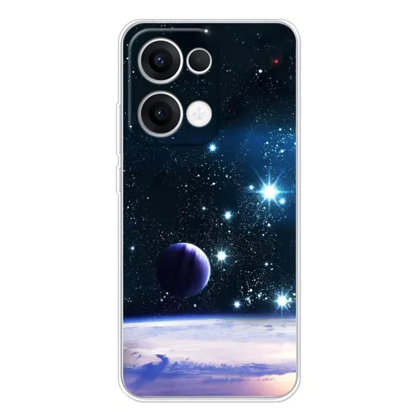 Чохол з принтом «Космічний вид» для OPPO Reno 13 5G