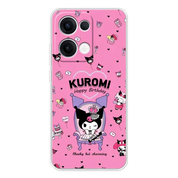 Чехол с принтом «KUROMI» для OPPO Reno 13 5G