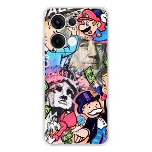 Чехлы с крутыми принтами для OPPO Reno 13 5G - (PREMIUMPrint) (Monopoly man)