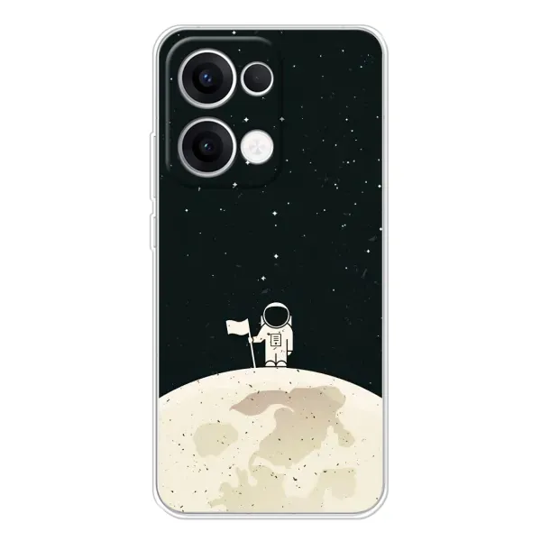 Чохол з принтом «На місяці» для OPPO Reno 13 5G