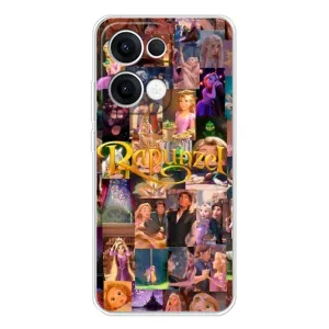 Чехол Рапунцель для OPPO Reno 13 5G (Коллаж Рапунцель)