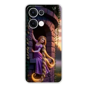 Чехол Рапунцель для OPPO Reno 13 5G (Рапунцель на башне)