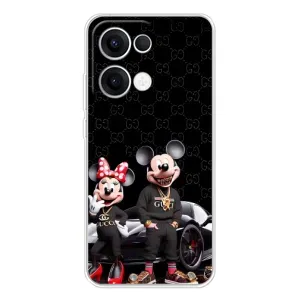 Чехол Disney Mouse OPPO Reno 13 5G (PREMIUMPrint) (Семья Маусов)