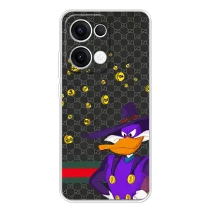 Брендновые Чехлы для OPPO Reno 13 5G - (PREMIUMPrint) (Утка Гуччи)