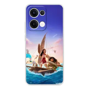 Чехол с мультфильмом Моана OPPO Reno 13 5G (Команда Ваяна Мауи)