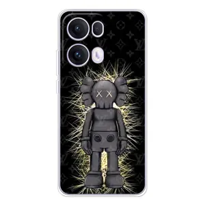 Чехлы для OPPO Reno 13 Pro 5G - Bearbrick Louis Vuitton (PREMIUMPrint) (Bearbrick LV)