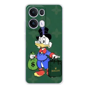 Чехлы для OPPO Reno 13 Pro 5G - Скрудж МакДак Louis Vuitton (PREMIUMPrint) (Богатая Утка)