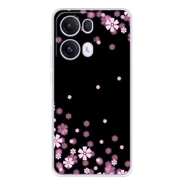 Чехол с принтом «Цветочки маленькие» для OPPO Reno 13 Pro 5G