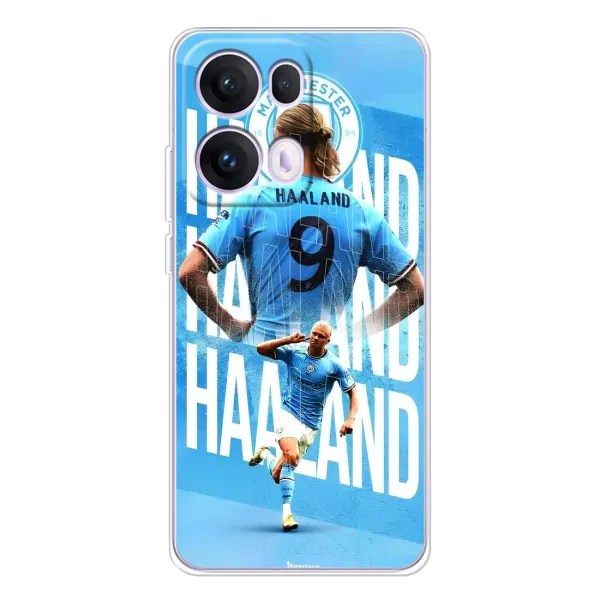 Чохол з принтом «Erling Haaland» для OPPO Reno 13 Pro 5G