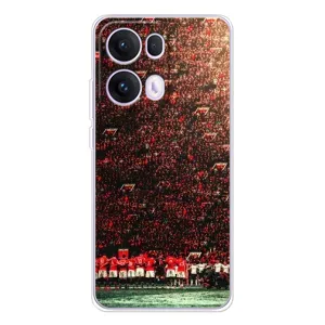 Чехол Манчестер Юнайтед для ОПО Reno 13 Про 5G (AlphaPrint) (фанаты Манчестер Юнайтед)