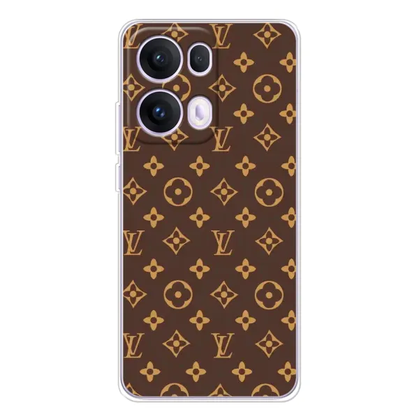 Чехол с принтом «фон LOUIS VUITTON» для OPPO Reno 13 Pro 5G