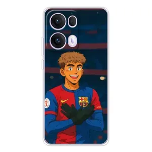 Чехол с футболистом Ламин Ямаль OPPO Reno 13 Pro 5G