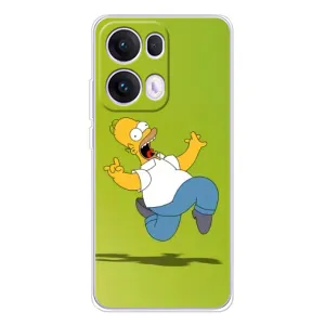 Чехол с Симпсонами для OPPO Reno 13 Pro 5G (VPrint)