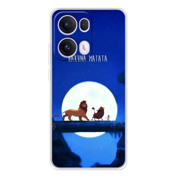 Чехол с принтом «Хакуна Матата» для OPPO Reno 13 Pro 5G Чехол с принтом «Хакуна Матата» для OPPO Reno 13 Pro 5G