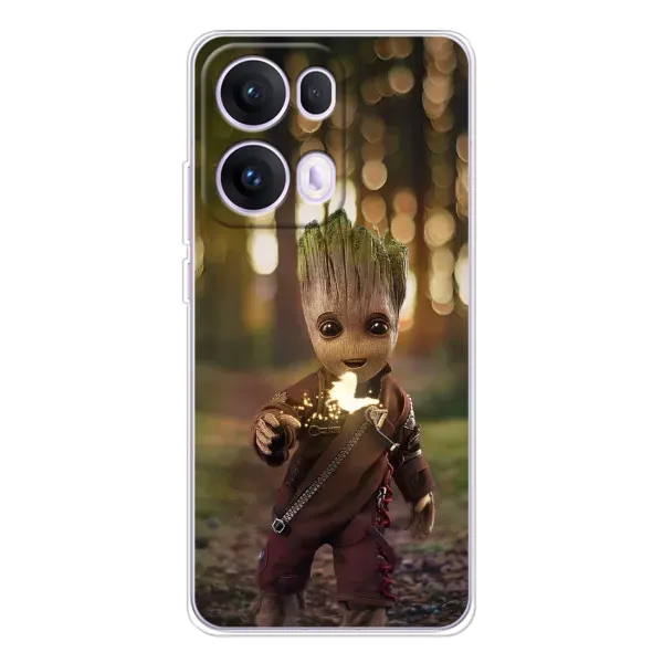 Чехол с принтом «I am Groot» для OPPO Reno 13 Pro 5G