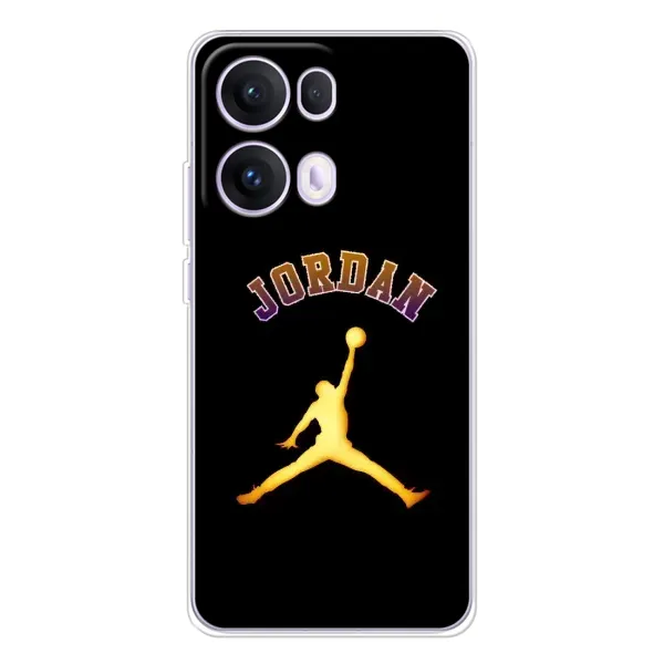 Чехол с принтом «Jordan Gold» для OPPO Reno 13 Pro 5G
