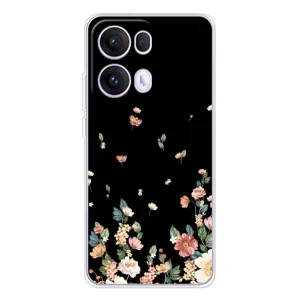 Чехол для ОПО Reno 13 Про 5G - с принтом (Дизайнерские) (AlphaPrint) (Маленькие цветы)