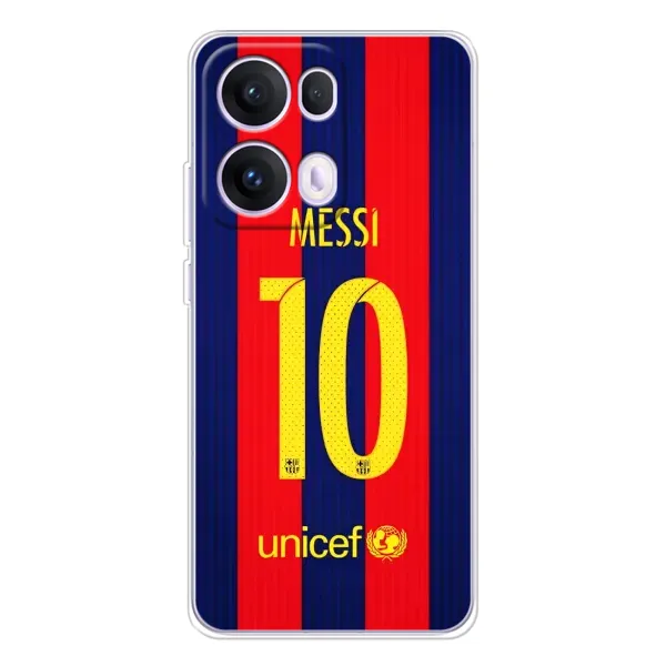 Чехол с принтом «Messi Barca 10» для OPPO Reno 13 Pro 5G