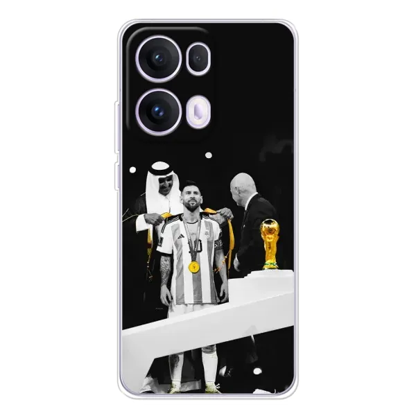 Чехол с принтом «Месси в накидке» для OPPO Reno 13 Pro 5G Чехол с принтом «Месси в накидке» для OPPO Reno 13 Pro 5G