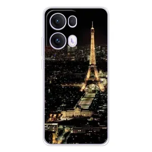 Чохол Ейфелева Вежа OPPO Reno 13 Pro 5G - (AlphaPrint) (Нічний Париж)