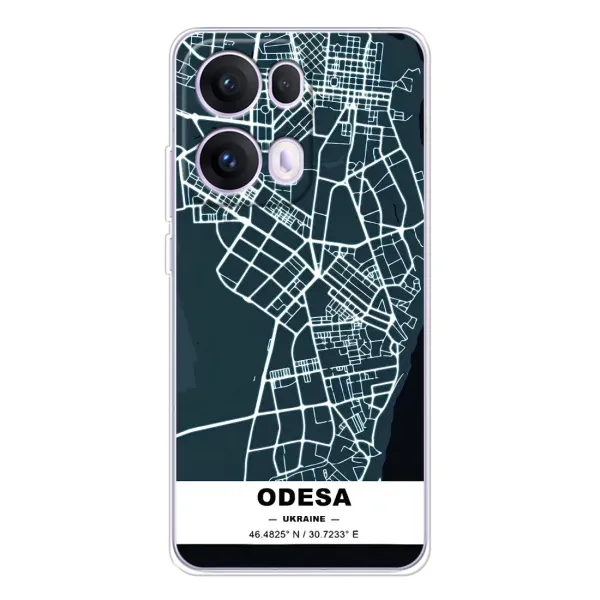 Чохол з принтом «Одеса» для OPPO Reno 13 Pro 5G