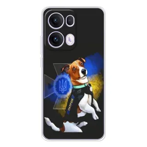 Чехлы с картинкой собаки Патрон для OPPO Reno 13 Pro 5G (AlphaPrint) (Патрон собачка)