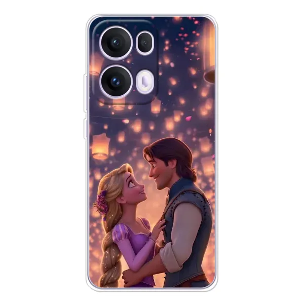 Чехол с принтом «Принцесса и принц» для OPPO Reno 13 Pro 5G Чехол с принтом «Принцесса и принц» для OPPO Reno 13 Pro 5G