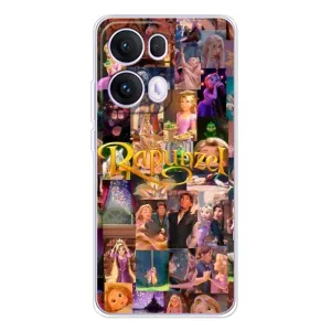 Чехол Рапунцель для OPPO Reno 13 Pro 5G (Коллаж Рапунцель)